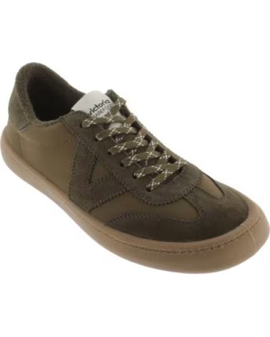 VICTORIA TÉNIS OLMO BAREFOOT NYLON E CAMURÇA 1186110 KAKI