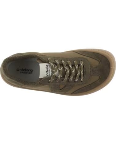 VICTORIA TÉNIS OLMO BAREFOOT NYLON E CAMURÇA 1186110 KAKI
