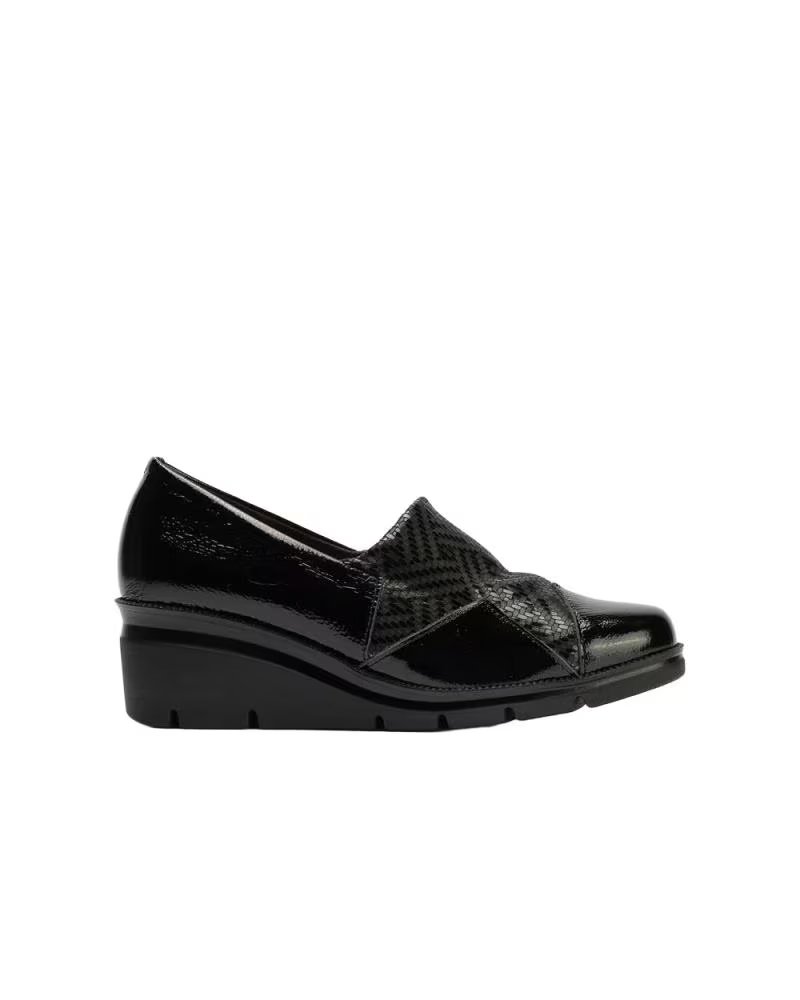 PITILLOS MOCASINES 11531 CUÑA MUJER NEGRO