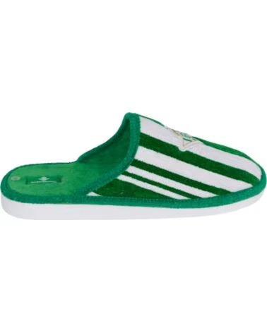 SEVILLAS PANTOUFLE ENFANT REAL BETIS BALOMPIE EN COTON AVEC SEMELLE EVA ANTIDÉRAPANTE VERDE