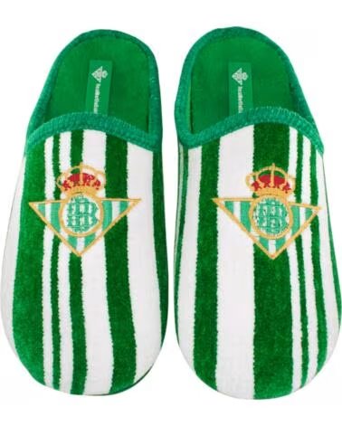 SEVILLAS CHINELO INFANTIL REAL BETIS BALOMPIE ALGODAO SOLA DE BORRACHA VERDE