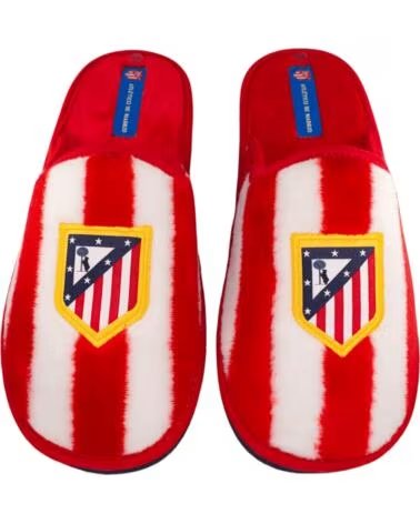 SEVILLAS PANTOUFLE ENFANT ATLETICO DE MADRID EN COTON AVEC SEMELLE EVA ANTIDÉRAPANTE AZUL