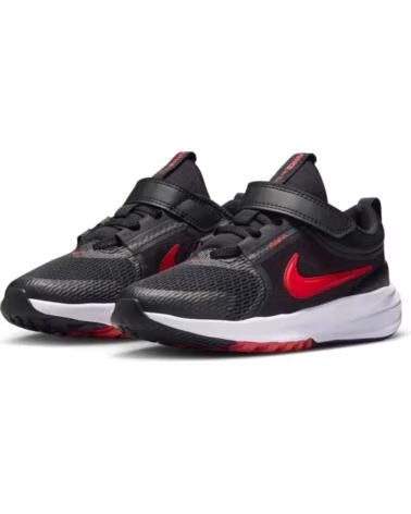NIKE ZAPATILLAS STAR RUNNER 5 PS BLACK-UNIVERSITY RED HF7005-014