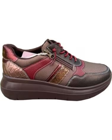 MYSOFT Zapatillas Thorn Cuna Marron 26M600-Marron Sneaker Casual Cordon Elastico Mujer MARRóN