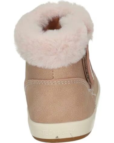 CONGUITOS Botines barefoot para bebe TESH520001 Fur BEIG