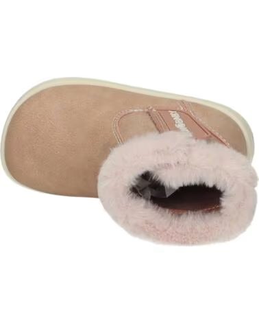 CONGUITOS Botines barefoot para bebe TESH520001 Fur BEIG
