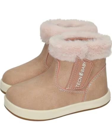 CONGUITOS Botines barefoot para bebe TESH520001 Fur BEIG