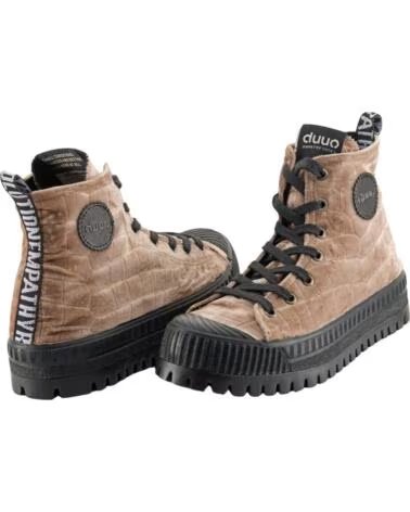 DUUO ZAPATILLAS DE MODA MUJER EN COLOR GRIS