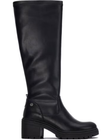 XTI Botas de Tacon Mujer 146042 Negro NEGRO