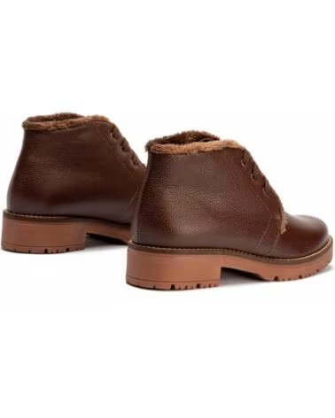 PITILLOS 11566 BOTINES PLANOS CON PELO MARRóN