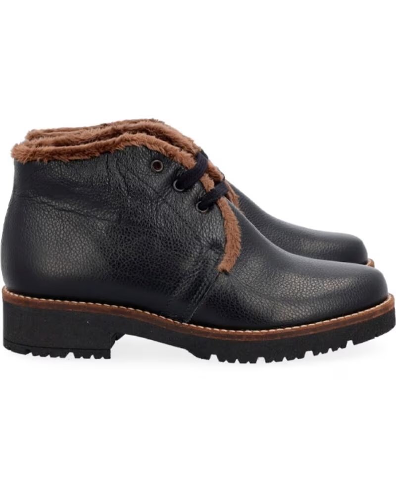 PITILLOS BOTINES PLANOS MUJER 11566 NEGRO