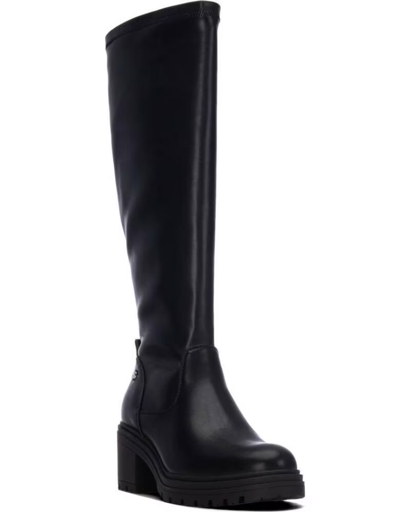XTI Botas de Tacon Mujer 146042 Negro NEGRO