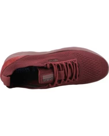 GEOX Zapatillas Mujer Modelo 108873 Color Burdeos C7011