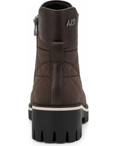 MONTEVITA IBIZA BRAUNE DAMEN STIEFELETTEN MIT REISSVERSCHLUSS UND PROFILSOHLE BROWN