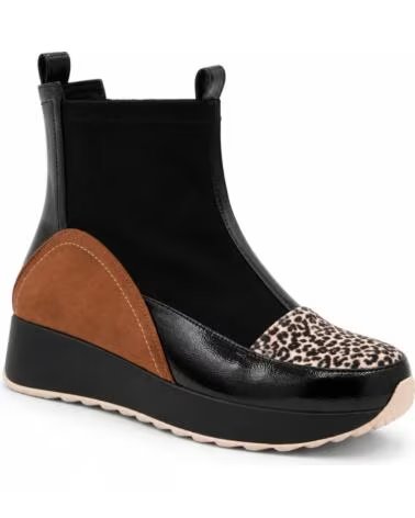 BOTINES CASUALES DE MUJER MONTEVITA LISBOANA BLACK