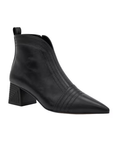 MONTEVITA LIVORNO BLACK DAMEN STIEFELETTEN AUS LEDER IN SCHWARZ