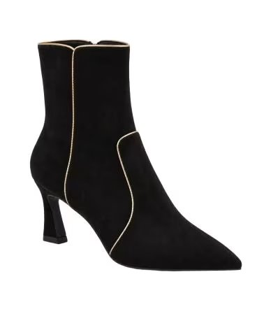 MONTEVITA NAPOLESZA BOTINES DE TACÓN EN ANTE NEGRO BLACK