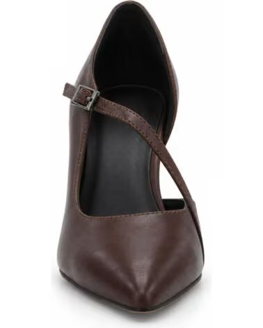 MONTEVITA DÉCOLLETÉ SEGOVIANA MARRONE CON CINTURINO BROWN