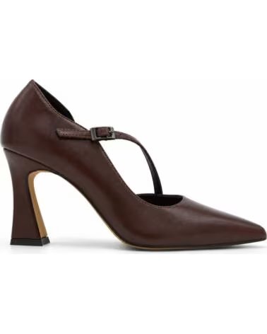 MONTEVITA DÉCOLLETÉ SEGOVIANA MARRONE CON CINTURINO BROWN