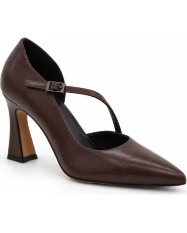MONTEVITA DÉCOLLETÉ SEGOVIANA MARRONE CON CINTURINO BROWN