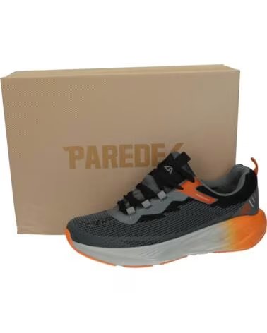 PAREDES Zapatilla deportiva hombre Azanos gris oscuro GRIS GRIS