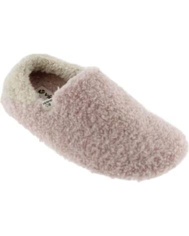 VICTORIA HOUSE SLIPPERS NORTE BORREGUITO TALONERA 1081129 PINK ROSA