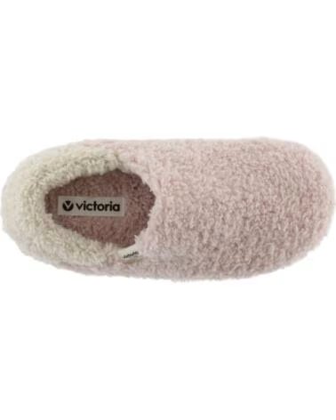 VICTORIA HOUSE SLIPPERS NORTE BORREGUITO TALONERA 1081129 PINK ROSA