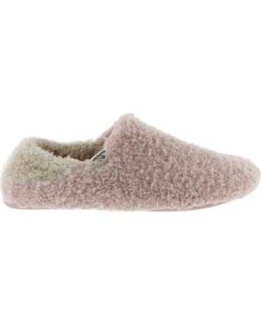 VICTORIA HOUSE SLIPPERS NORTE BORREGUITO TALONERA 1081129 PINK ROSA
