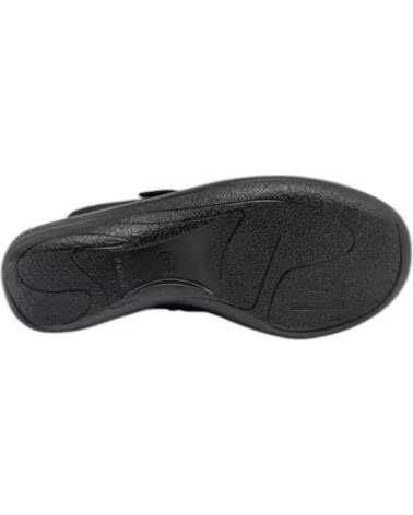 ARCOPEDICO ESTRELA ZAPATOS MARY JANE DE LICRA NEGRA NEGRO
