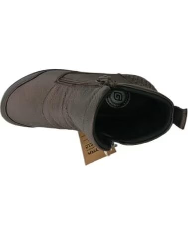 LEATHER ANKLE BOOTS G COMFORT 6505Z BRONZE