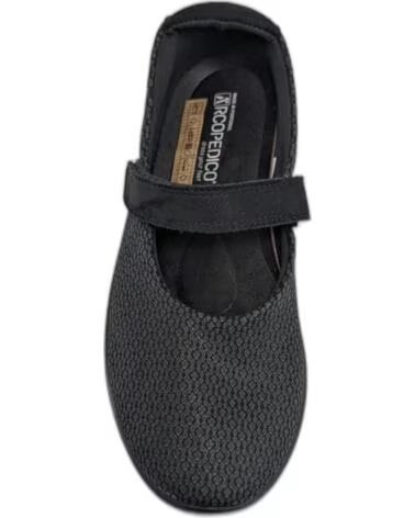 ARCOPEDICO ESTRELA ZAPATOS MARY JANE DE LICRA NEGRA NEGRO