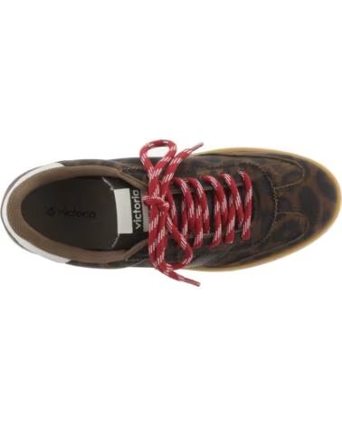 BASKETS VICTORIA BERLIN ANIMAL PRINT 1126251 MARRON