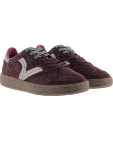 TÉNIS VICTORIA 8806120 SMASH SUEDE BORDÉUS UNISSEXO ROJO