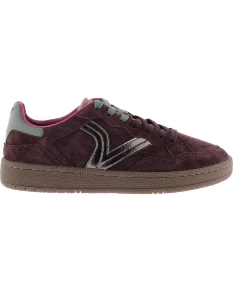 TÉNIS VICTORIA 8806120 SMASH SUEDE BORDÉUS UNISSEXO ROJO