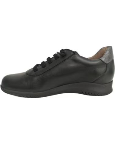 LEATHER SNEAKERS PIESANTO 265991 NEGRO