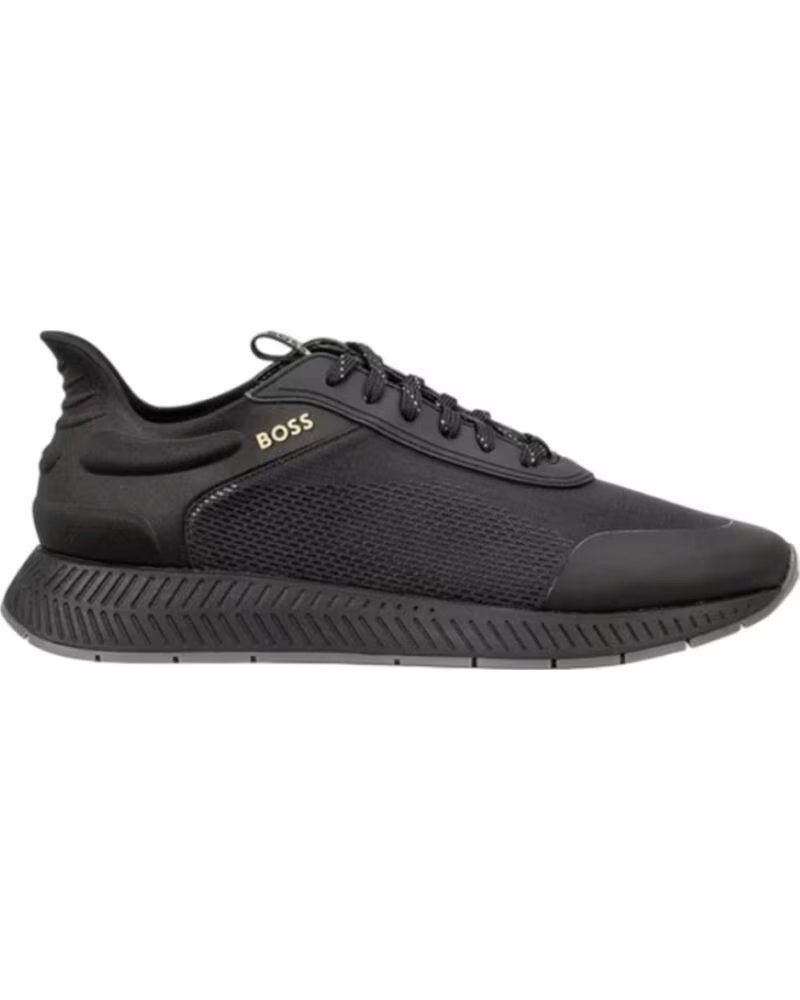 BOSS TÉNIS TITANIUM RUN PARA HOMEM NEGRO