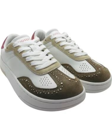 GIOSEPPO 80640 TÉNIS SNEAKER BAREFOOT PELE TAUPE MULHER