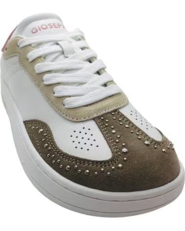 GIOSEPPO 80640 TÉNIS SNEAKER BAREFOOT PELE TAUPE MULHER