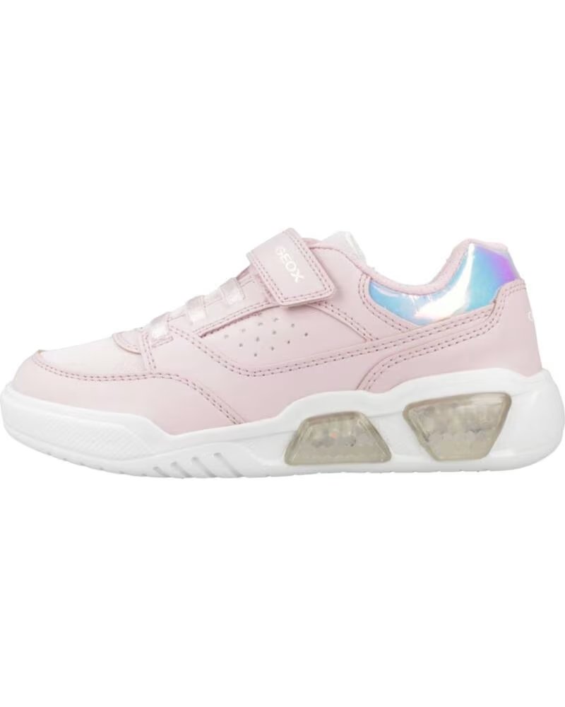 GEOX GIRLS SNEAKERS J ILLUMINUS GIRL C8W1Z PINK