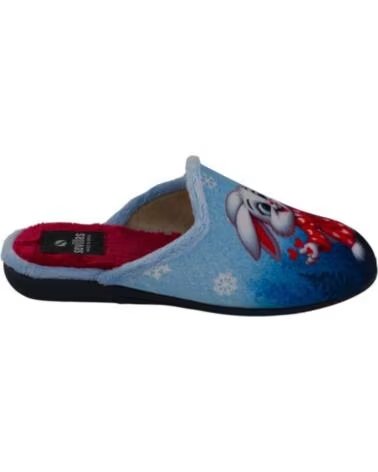 SEVILLAS PANTUFAS COELHOS PARA MULHER SV37-1 AZUL
