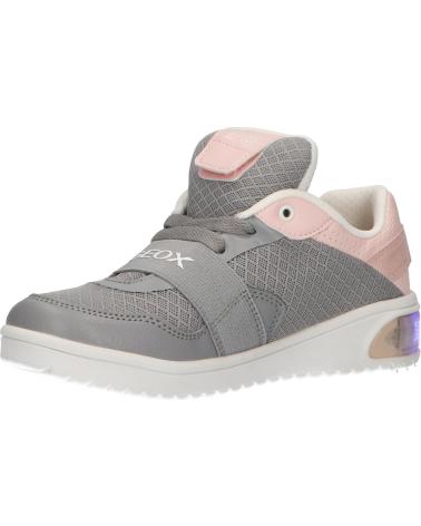 Zapatillas deporte pour Fille GEOX J928DA 014BU J XLED C1F8W GREY
