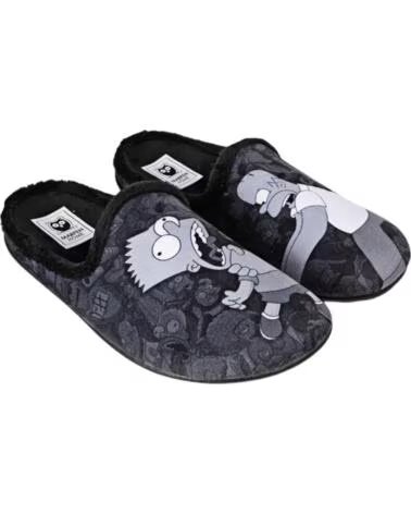 MARPEN MEN HOUSE SLIPPER SIMPSON 5101NV25 GREY GRIS