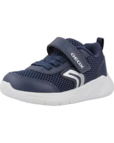 GEOX BASKETS GARÇON MODÈLE B SPRINTYE BOY COULEUR BLEU C4002