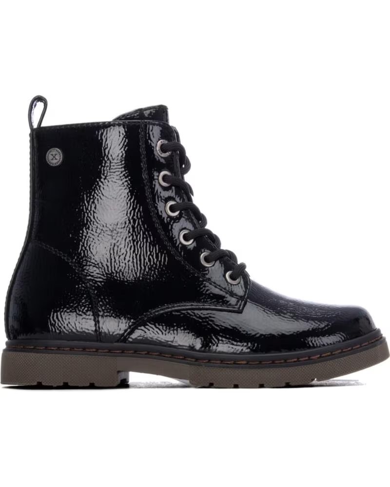 XTI BOTTINES PLATES FILLE 154044 NOIR NEGRO