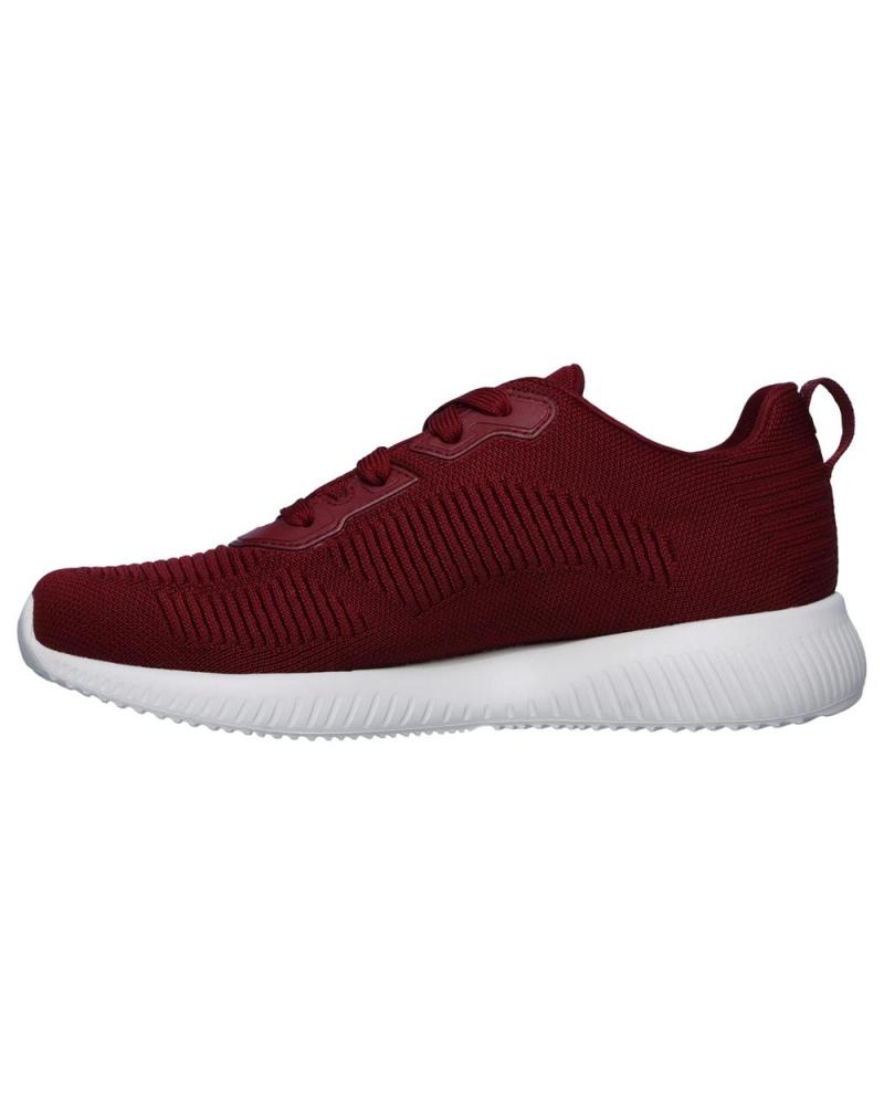 Sports Shoes De Mujer SKECHERS BOBS SPORT SQUAD TOUGH TALK ROJA ROJO