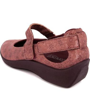Woman Flat shoes ARCOPEDICO L-51 LICRA LAYTECH ESTAMPADA ROSA