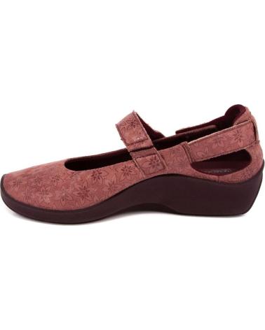 Woman Flat shoes ARCOPEDICO L-51 LICRA LAYTECH ESTAMPADA ROSA