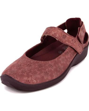 Woman Flat shoes ARCOPEDICO L-51 LICRA LAYTECH ESTAMPADA ROSA
