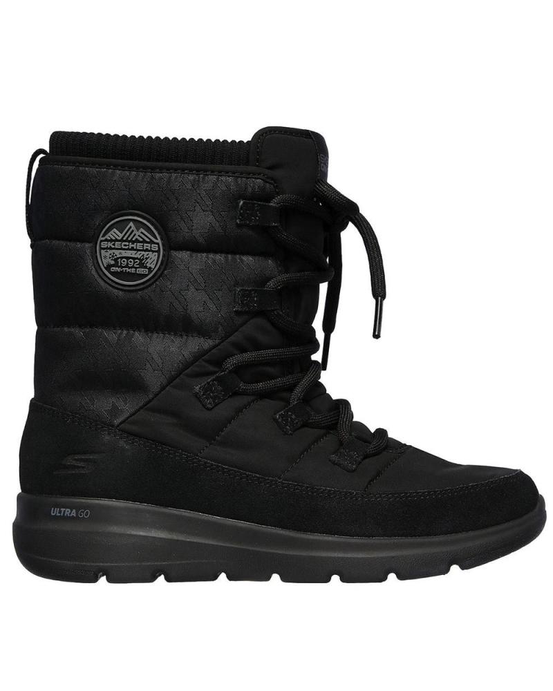 Woman boots SKECHERS GLACIAL ULTRA CONTINENTAL  NEGRO