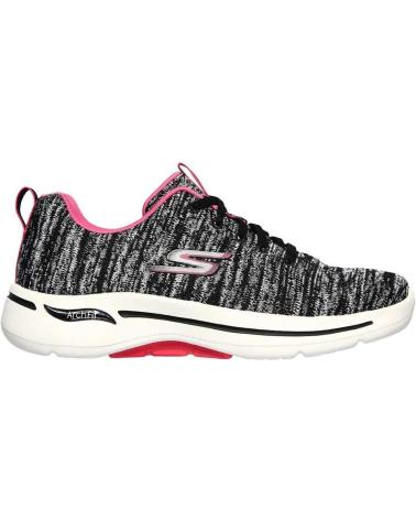 Zapatillas deporte pour Femme SKECHERS GOO WALK ARCH FIT - GLEE NEGRO